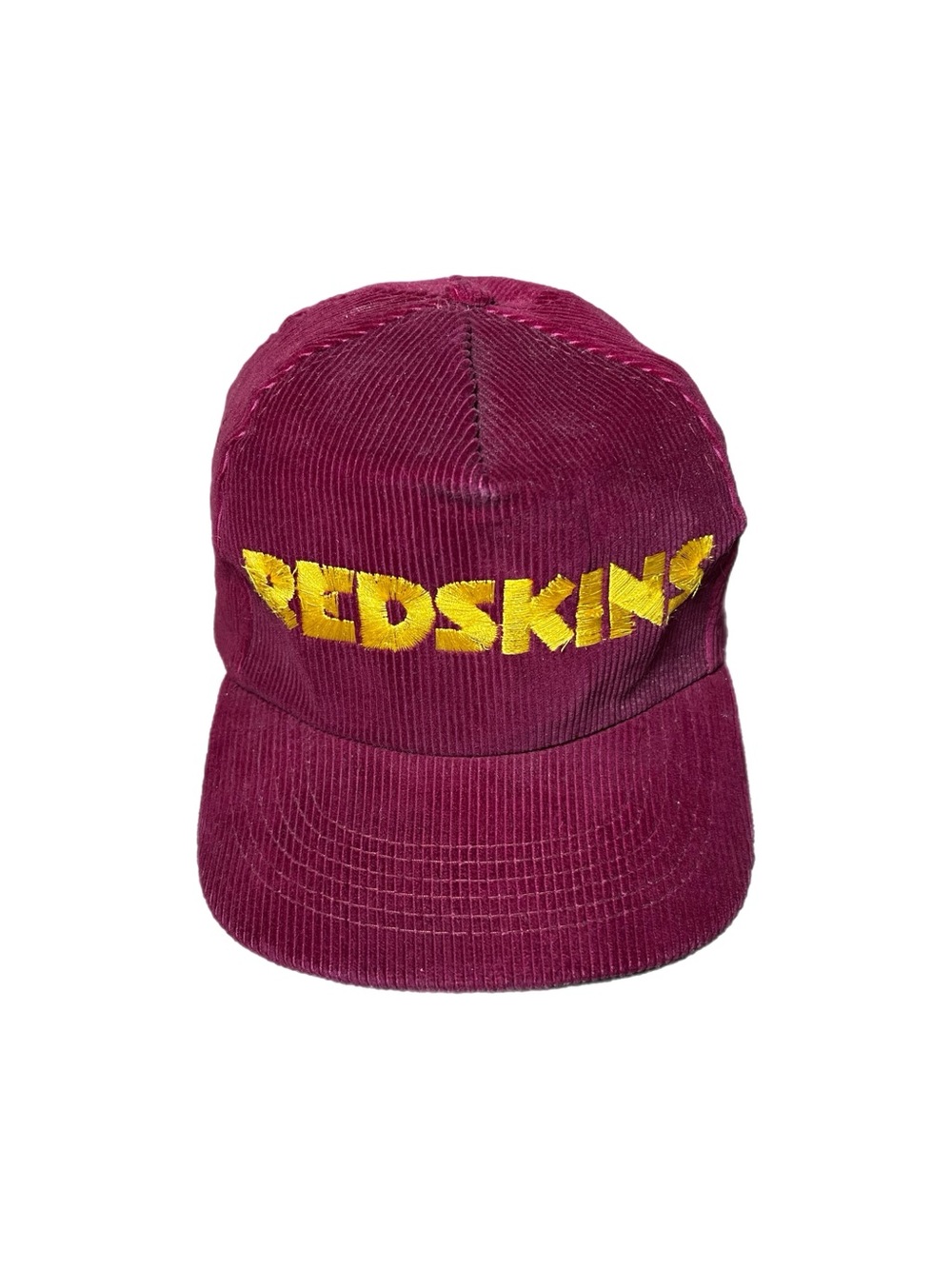 Vintage 90s NFL Redskins Embroidered Corduroy Hat